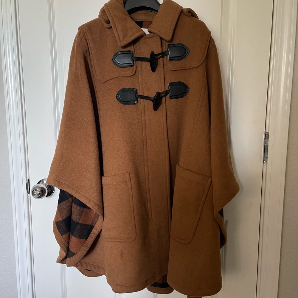 Coach Wool Poncho